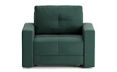 Кресло-кровать Баден Leonardo 11 тёмно-зелёный - превью 1 Кресло-кровать Баден Leonardo 11 тёмно-зелёный - превью 1