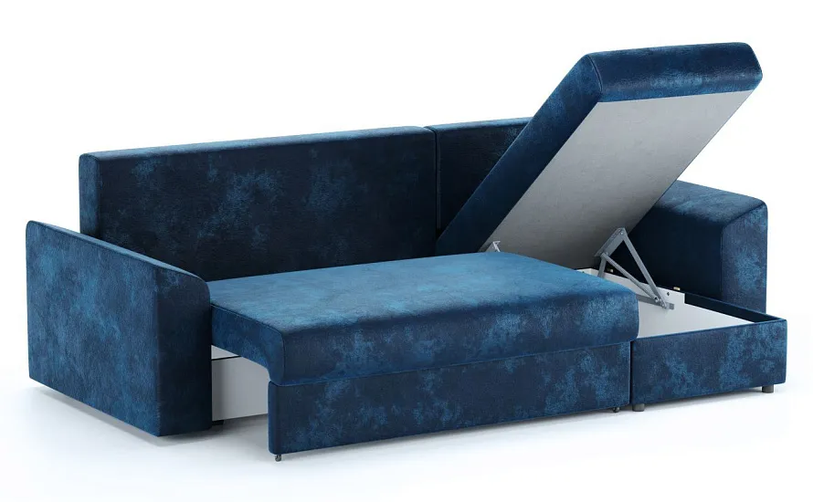 Диван угловой Арден Nuvola 79 синий - 3 Диван угловой Арден Nuvola 79 синий - 3