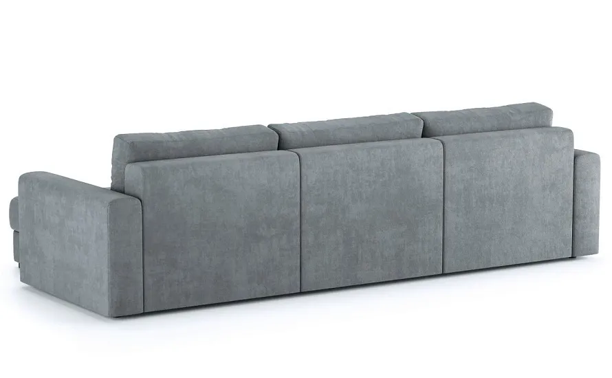 Диван угловой Ларсон 3М Nordic 83 серебристый - 4 Диван угловой Ларсон 3М Nordic 83 серебристый - 4