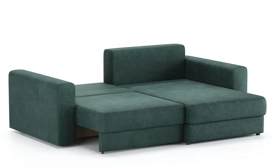 Диван угловой Ларсон 2М Nordic 74 изумруд - 4 Диван угловой Ларсон 2М Nordic 74 изумруд - 4