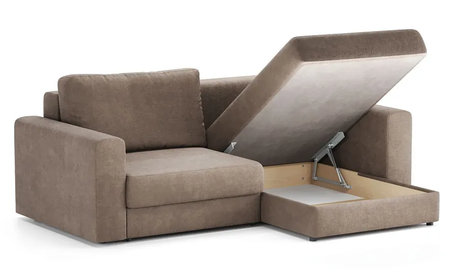 Диван угловой Ларсон 2М Nordic 35 пепельный - 3 Диван угловой Ларсон 2М Nordic 35 пепельный - 3